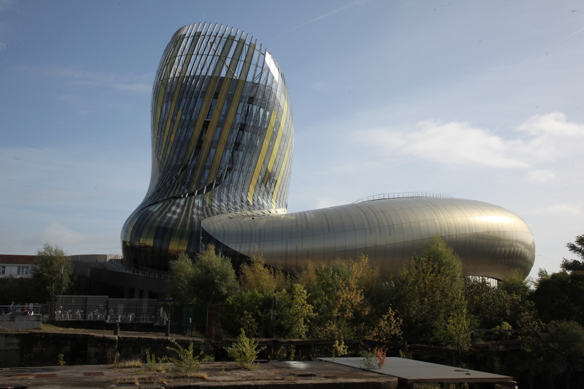 Modern winery architecture representing the contemporary face of China's wine industry